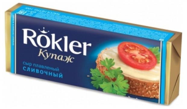 Сыр плавленый Rokler Купаж сливочный БЗМЖ, 80 г