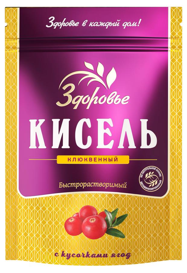 

Кисель Здоровье клюквенный, 150 г