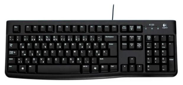 Клавиатура проводная Logitech K120
