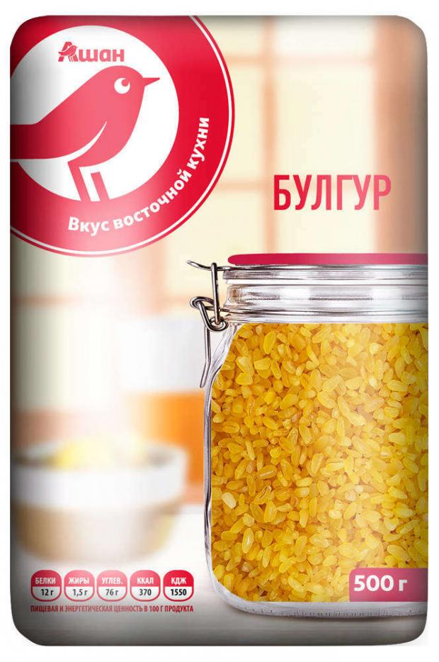Булгур пшеничный АШАН Красная птица, 500 г