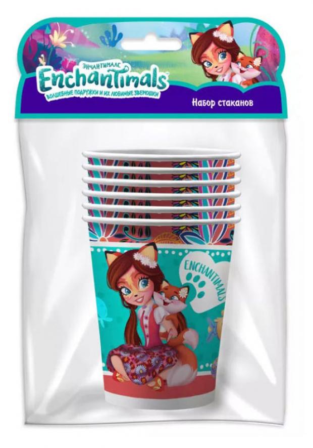 

Набор одноразовых стаканов Nd play Enchantimals бумага, 6х250 мл