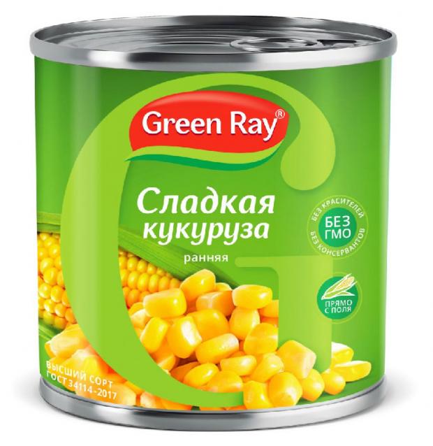 

Кукуруза Green Ray сладкая, 340 г