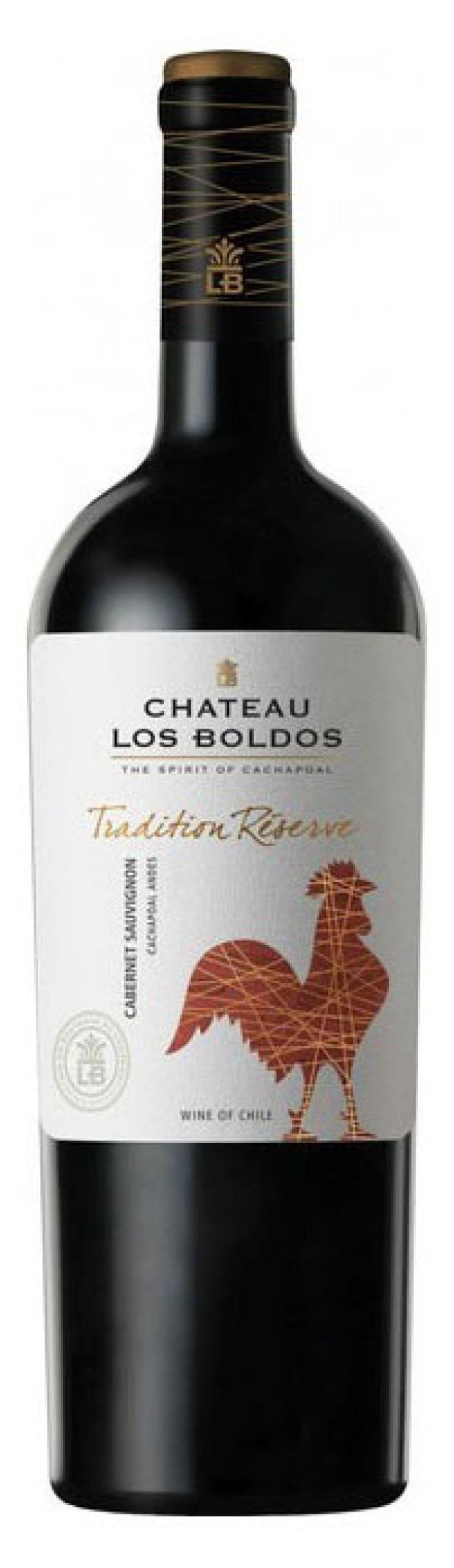 Вино Chateau Los Boldos Tradition Reserve Cabernet Sauvignon красное сухое Чили, 0,75 л