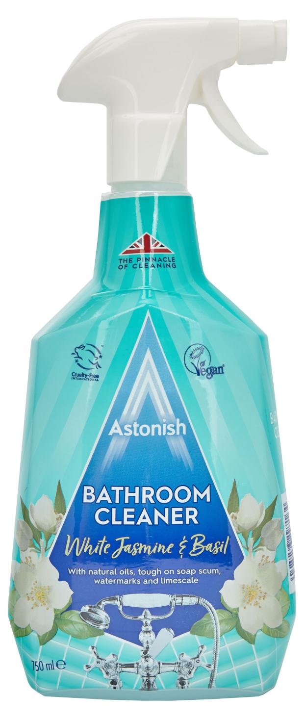 Спрей-очиститель для ванных комнат Astonish с жасмином и базиликом 750 мл 271₽