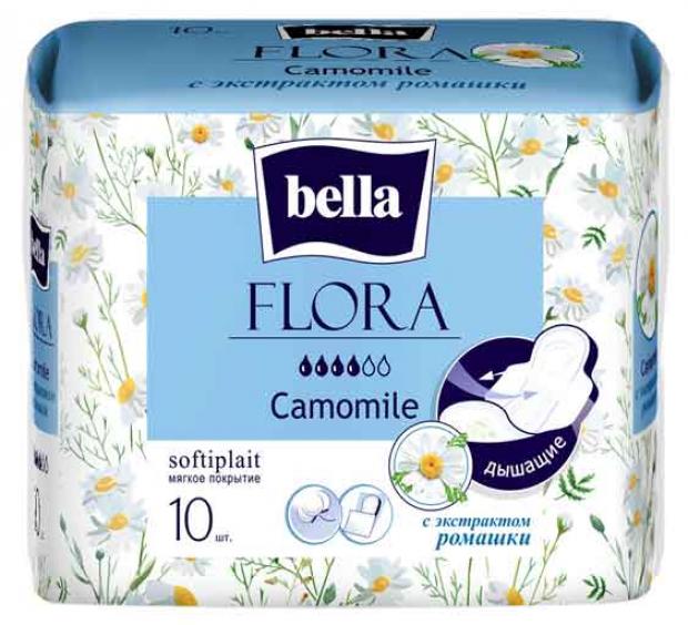 Прокладки гигиенические Bella Flora Ромашка, 10 шт