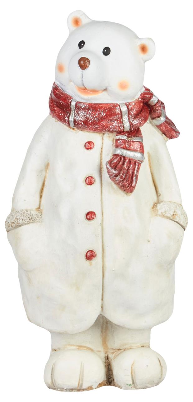 

Фигурка ТПК Полиформ Медведь в шарфе, 30х49 см