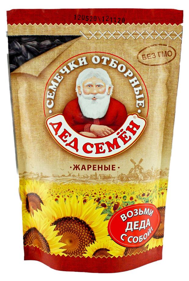 Семечки подсолнечные Дед Семен отборные жареные, 250 г