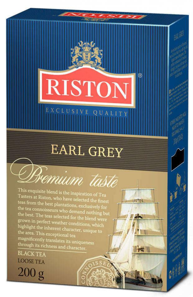 

Чай черный Riston Earl Grey листовой, 200 г