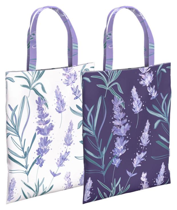 

Сумка-шоппер ErichKrause Lavender двусторонняя, 11л