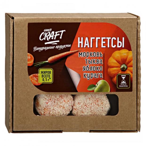 Наггетсы овощные HandyCraft морковь тыква яблоко курага, 280 г