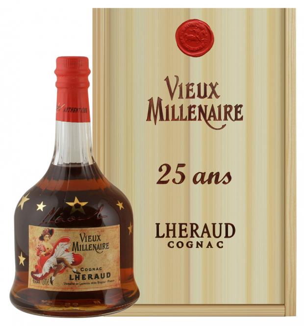 Коньяк Lheraud Vieux Millenaire в подарочной упаковке Франция, 0,7 л