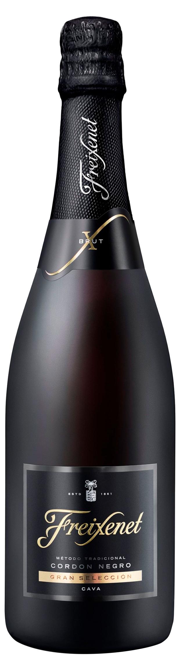 Игристое вино Freixenet Cava Freixenet Cordon Negro белое сухое Испания, 0,75 л