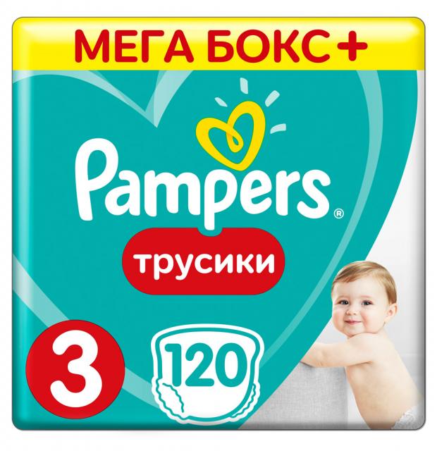 

Трусики Pampers Pants 3 (6-11 кг), 120 шт