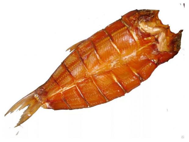 Жерех холодного копчения пласт, вес