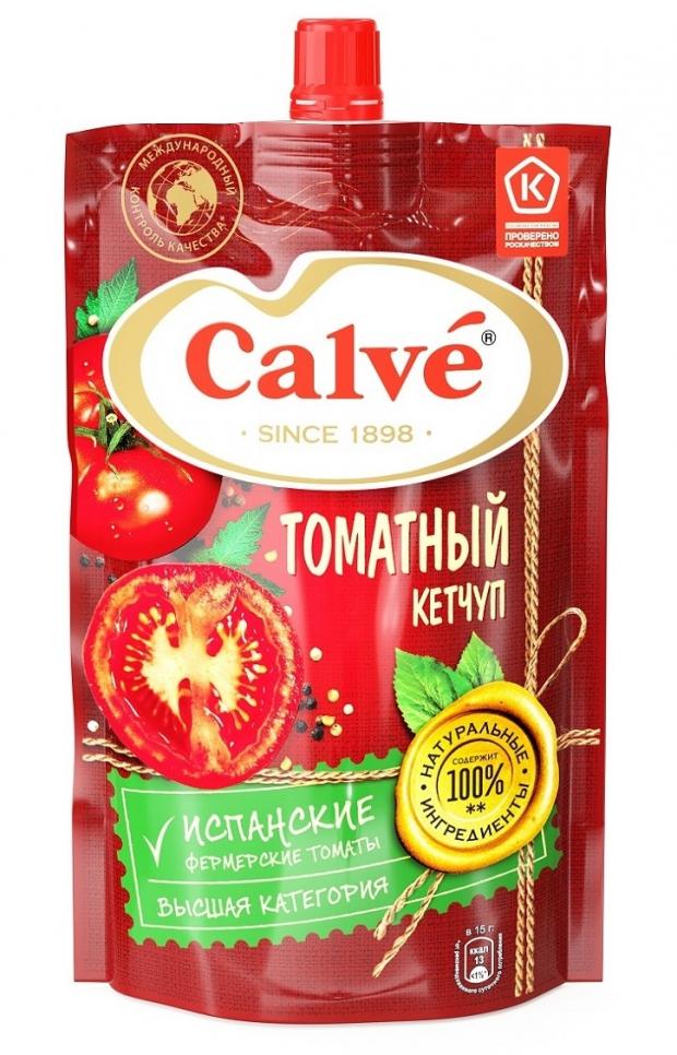 Кетчуп томатный Calve, 350 г кетчуп томатный calve 350 г