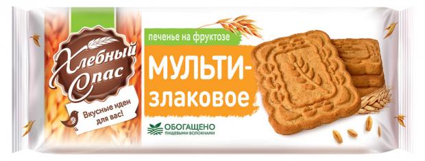 

Печенье мультизлаковое Хлебный Спас на фруктозе, 134 г