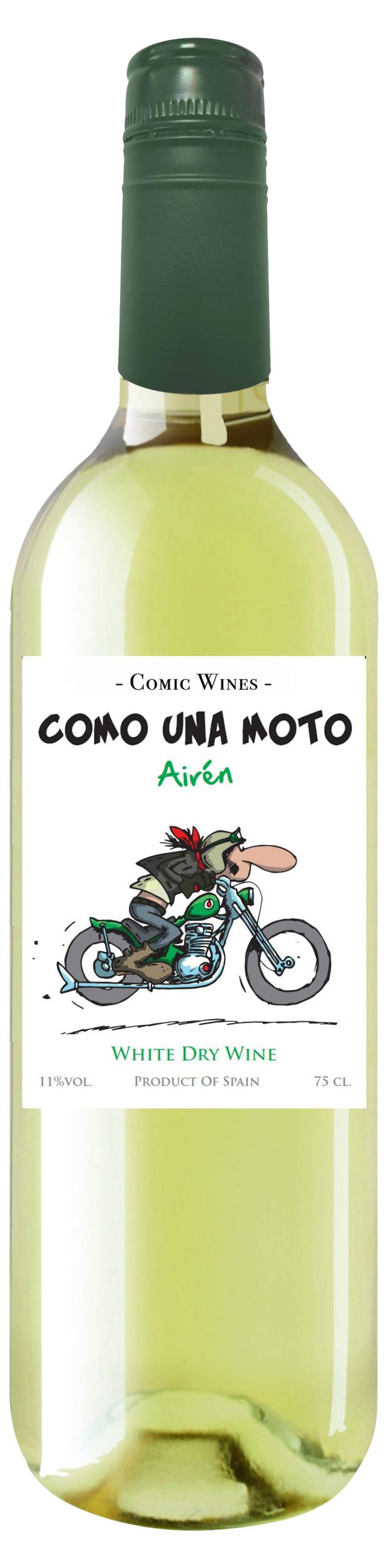 Вино Como Una Moto белое сухое Испания, 0,75 л