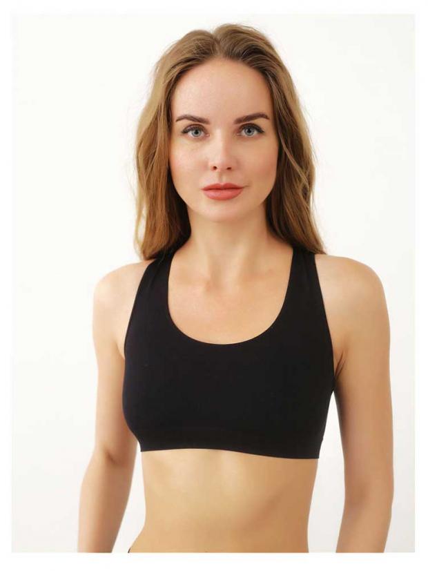 

Спортивный топ SeamlessFLEX Olympic черный, р.S/M