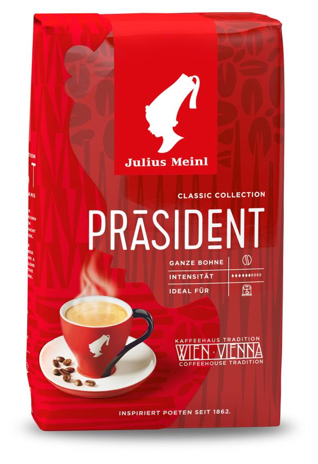 Кофе в зернах Julius Meinl Prasident, 500 г