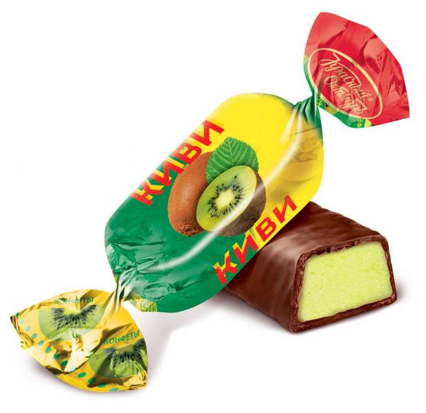 Конфеты Красный октябрь киви, вес
