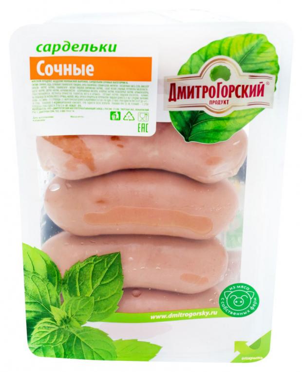 

Сардельки Дмитрогорский продукт Сочные, 580 г