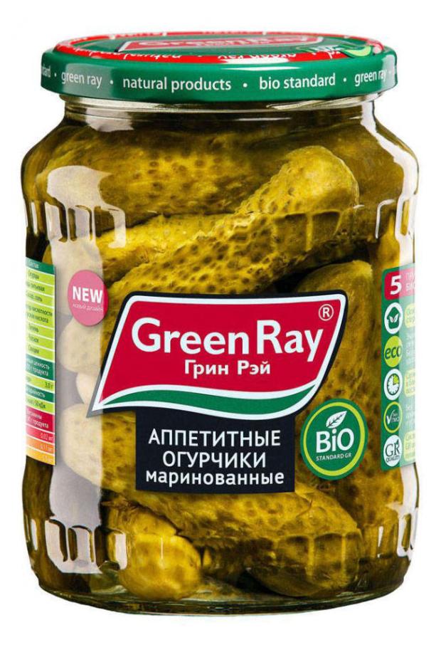 

Огурцы Green Ray аппетитные маринованные, 720 мл