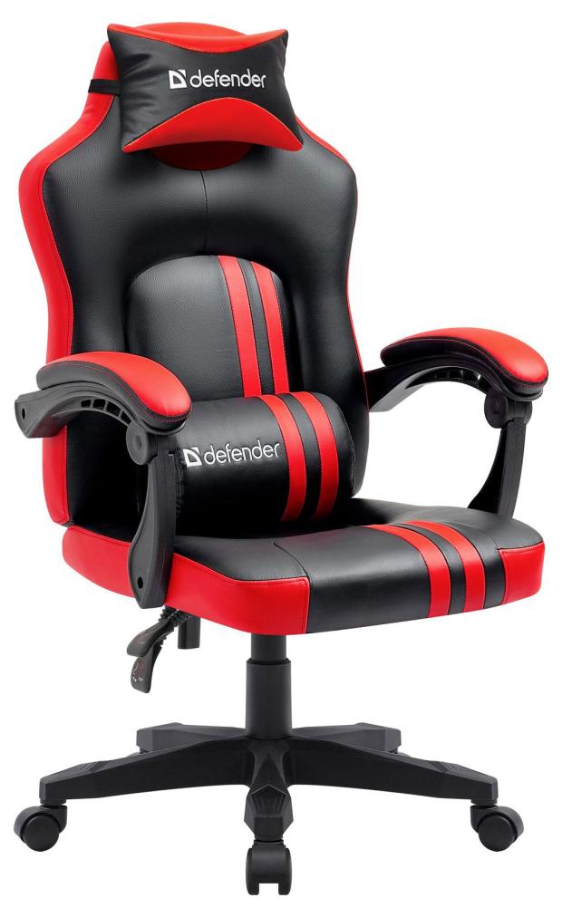 

Игровое кресло Mercury Черный/Красный полиуретан 50мм