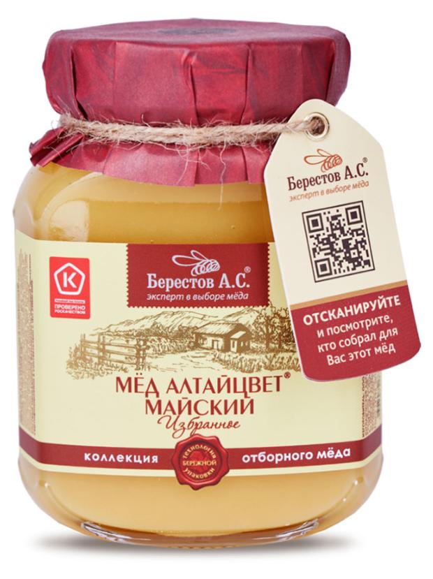 Мед Берестов А.С. Алтайцвет Майский цветочный, 500 г