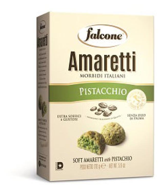 

Печенье сдобное Falcone Амаретти мягкие с фисташками, 170 г