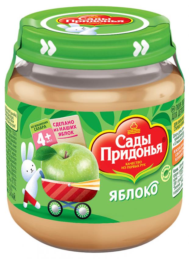 

Пюре «Сады Придонья» Яблоко с 4 мес., 120 г