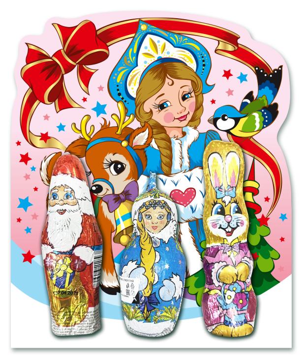 

Подарок новогодний сладкий Шоколадный Мир, 54 г