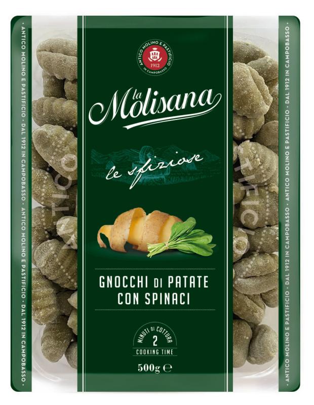 

Картофельные ньокки La Molisan клёцки со шпинатом, 500 г