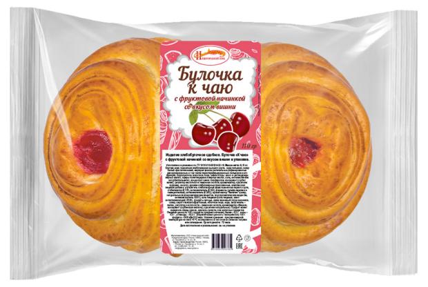 

Булочка Нижегородский Хлеб К чаю с вишней, 110 г