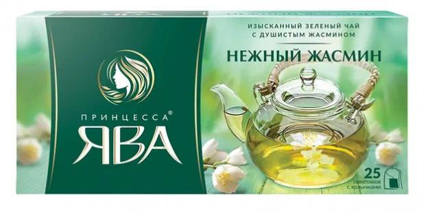 

Чай зеленый «Принцесса Ява» Жасмин в пакетиках, 25 шт