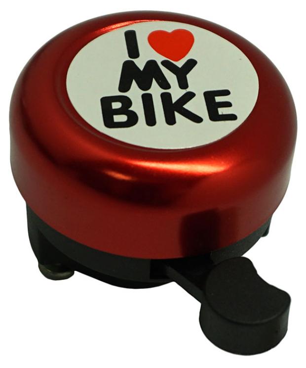 

Звонок MAYA I love my bike красный