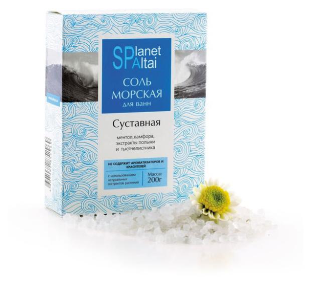 Соль морская Две Линии Planet Spa Altai Суставная, 200 г