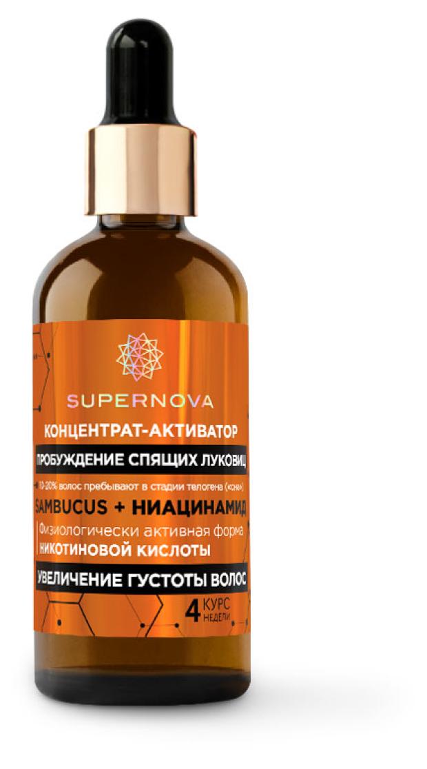 

Концентрат-активатор для густоты волос Supernova Пробуждение Спящих Луковиц, 100 мл