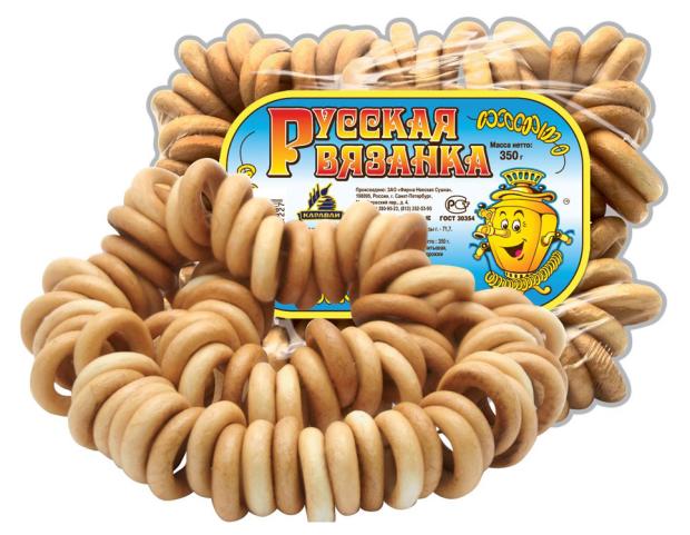 

Сушки Невская Сушка Русская Вязанка, 350 г