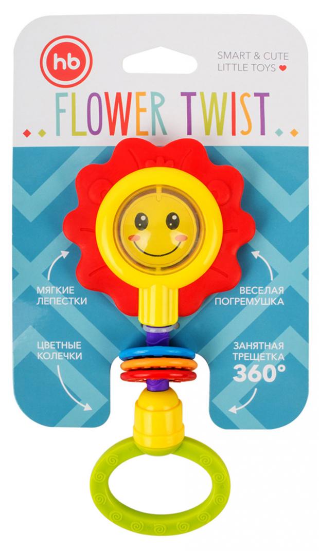 цена Погремушка FLOWER TWIST Happy Baby, 1 шт