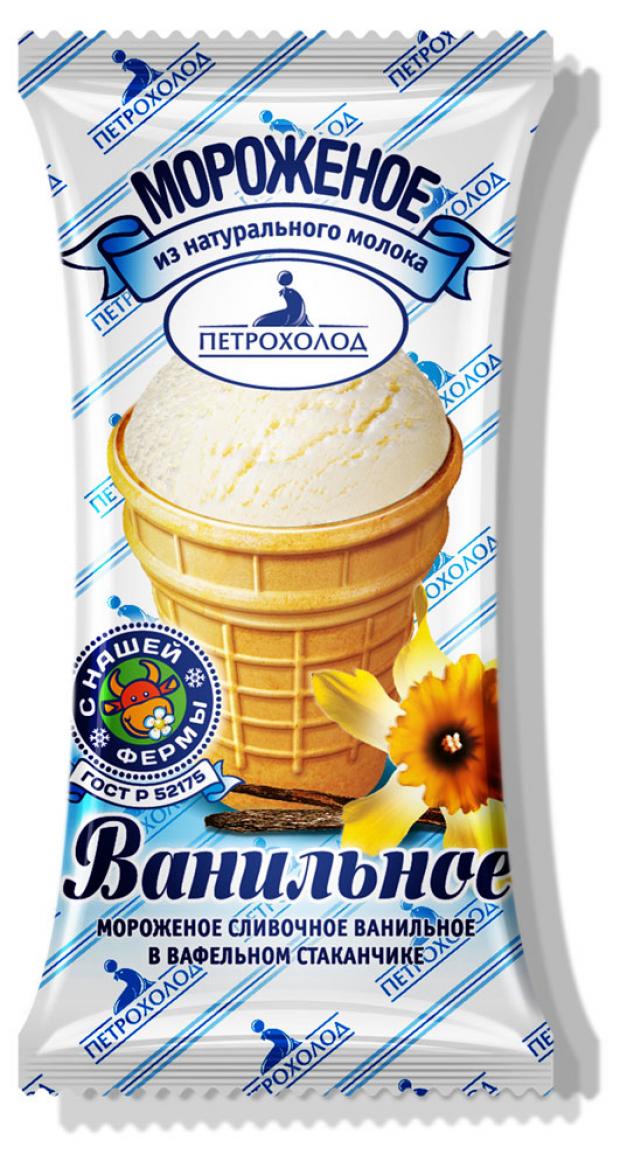 Мороженое Петрохолод пломбир сливочный, 70 г