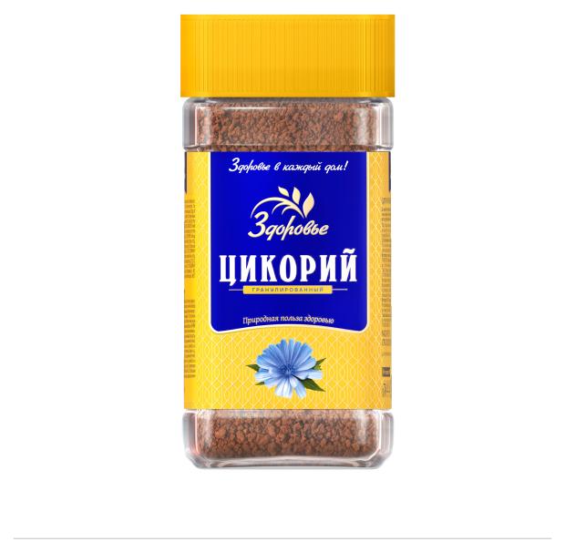 

Цикорий растворимый Здоровье натуральный гранулированный, 90 г