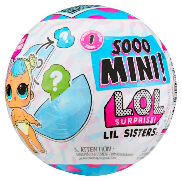 

Кукла в шаре L.O.L Surprise! Сестричка Sooo Mini! с аксессуарами, 1 шт