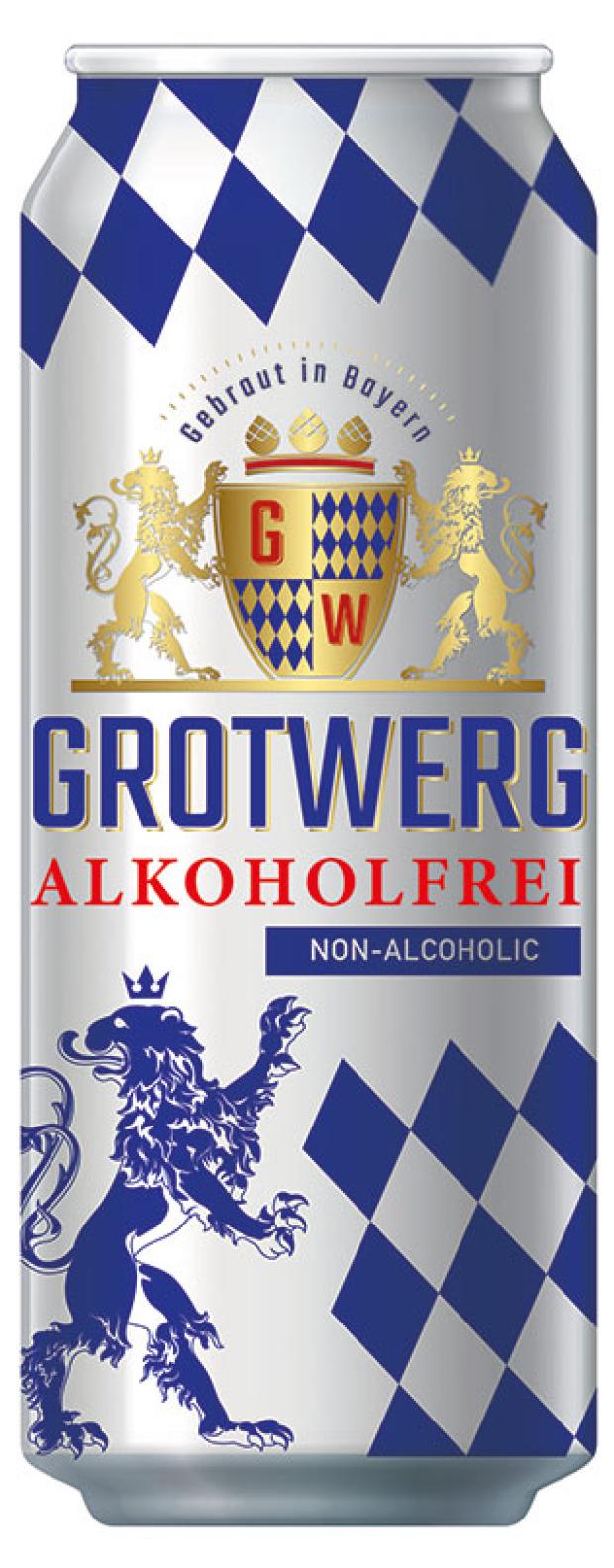 

Пиво безалкогольное Grotwerg 0,5%, 0,5 л