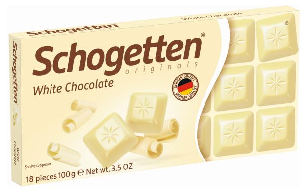 шоколад schogetten black Шоколад порционный Schogetten White белый, 100 г