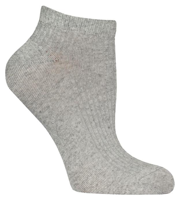 

Носки женские AKOS RW46N1 укороченные светло-серые меланж, р 38-40