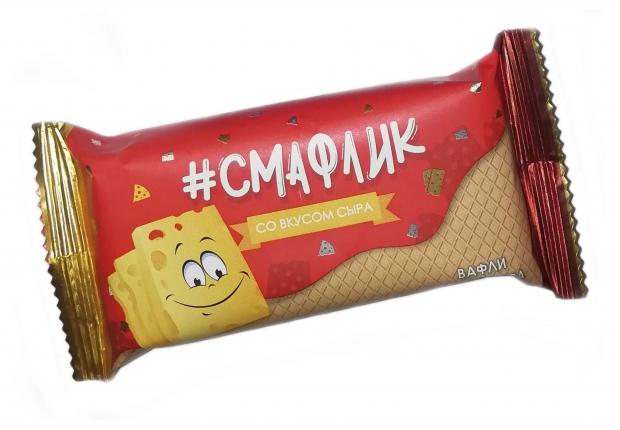 Вафли Сладенцово Смафлик со вкусом сыра, вес