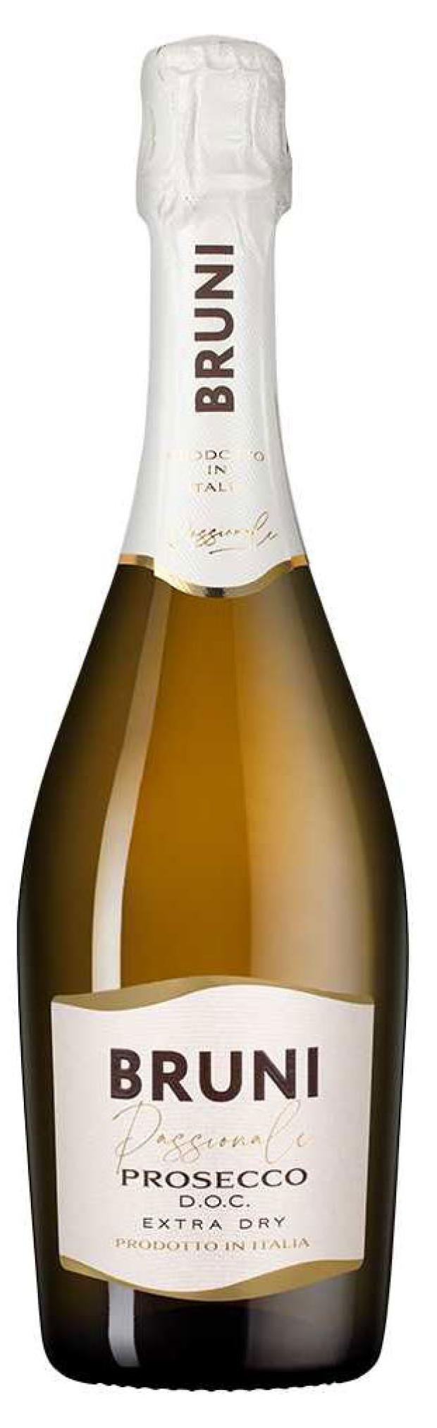 Игристое вино Bruni Prosecco белое брют Италия, 0,75 л