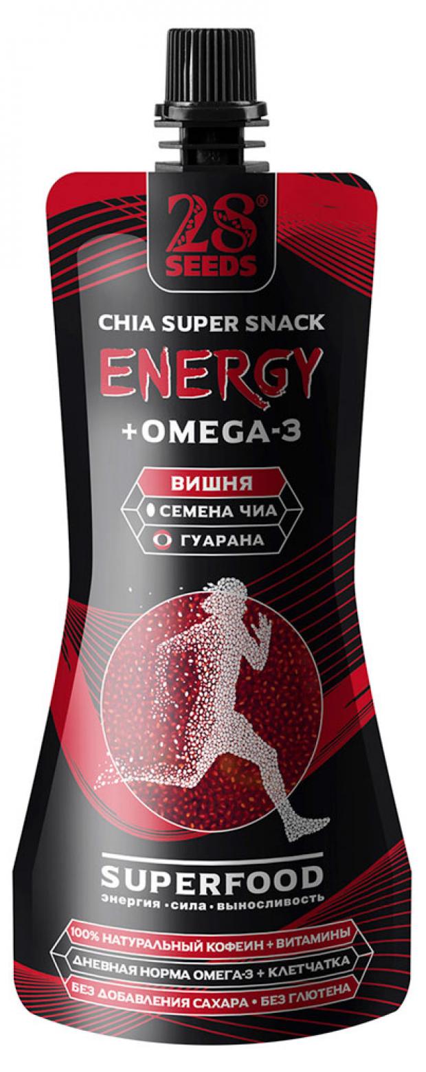 

Энергетический снек Чиа Омега-3 Вишня 28 Seed, 150 г