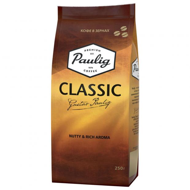 

Кофе в зернах Paulig Classic высшего сорта, 250 г