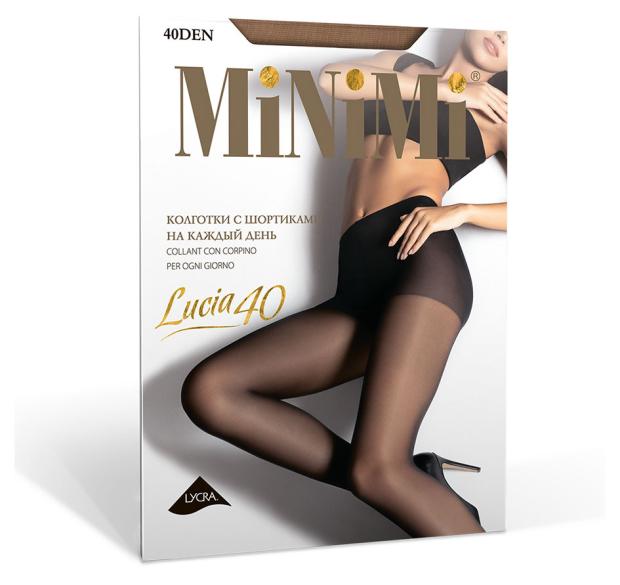 

Колготки женские MINIMI Lucia 40D Caramello, р 3